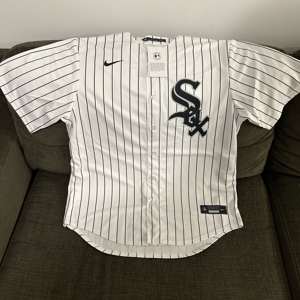 Nike Authentic Chicago White Sox MLB Baseball Jersey Pinstripe Men's Siz… - Picture 1 of 6